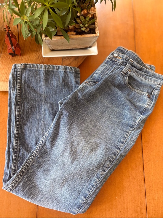Riders by Lee Denim - Riders Women's Blue Wash Denim boot cut Jeans Size 8 Petite